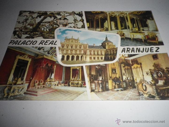 Postales: POSTAL PALACIO REAL ARANJUEZ, SIN CIRCULAR  A&Ntilde;OS 60 - Foto 1