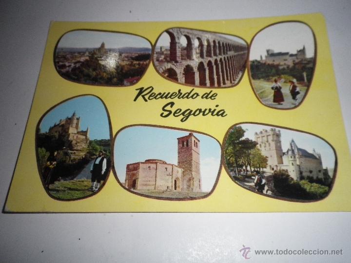 Postais: POSTAL RECUERDO DE SEGOVIA, SIN CIRCULAR A&Ntilde;OS 60