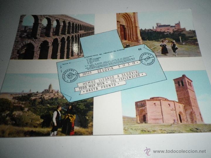 Postales: POSTAL SEGOVIA , SIN CIRCULAR A&Ntilde;OS 60 - Foto 1