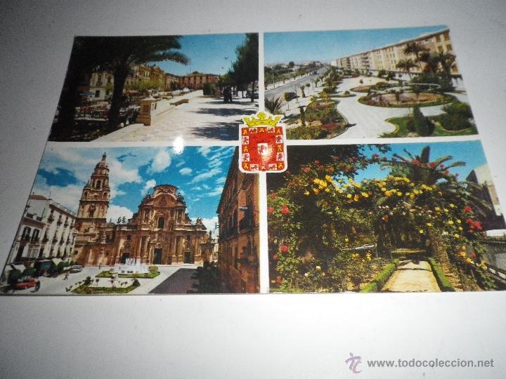 Postales: POSTAL MURCIA SIN CIRCULAR A&Ntilde;OS 60 - Foto 1