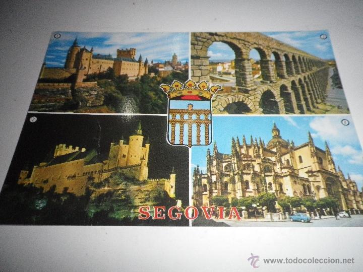 Postales: POSTAL SEGOVIA  CIRCULADA A&Ntilde;OS 60 - Foto 1