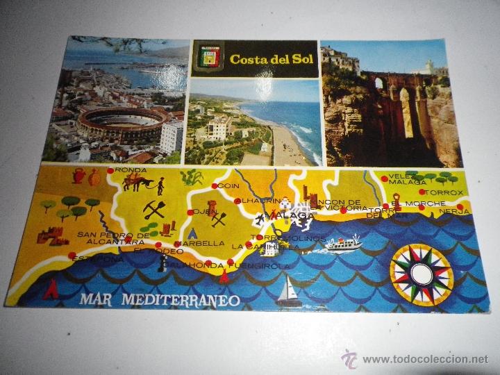 Cartoline: POSTAL COSTA DEL SOL SIN CIRCULAR  A&Ntilde;OS 60