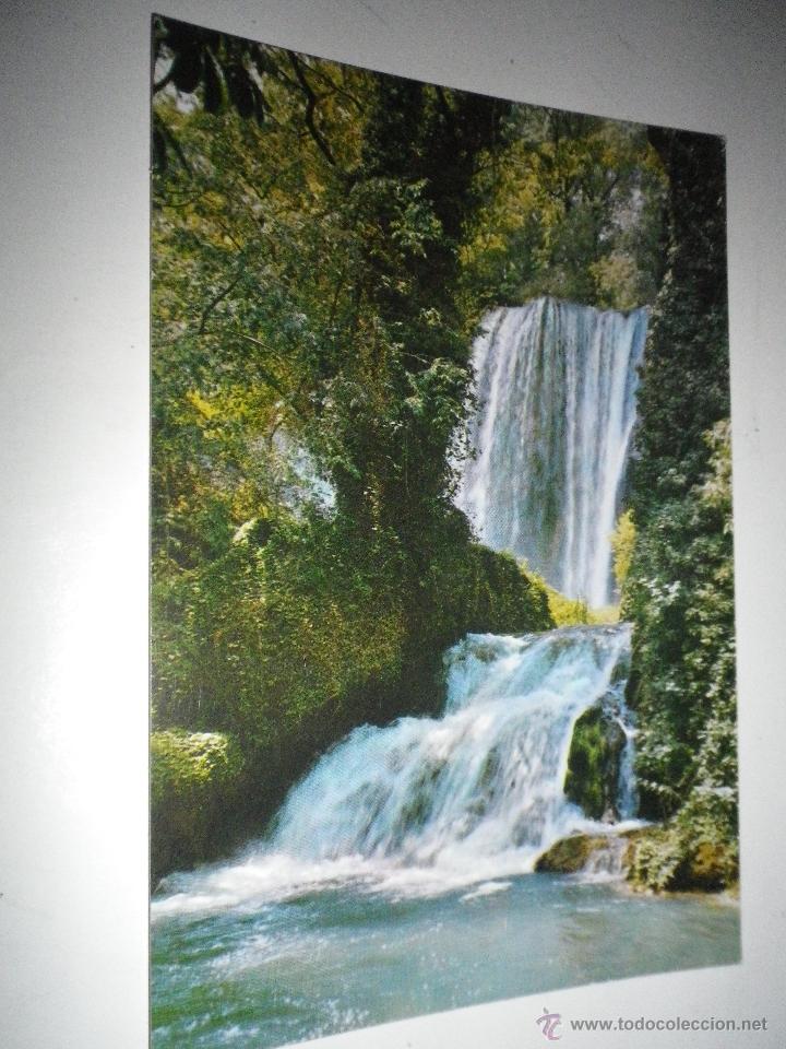 Postkarten: POSTAL MONASTERIO DE PIEDRA (ZARAGOZA)BA&Ntilde;O DE DIANA Y CASCADA CAPRICHOSA, SIN CIRCULAR  A&Ntilde;OS 60