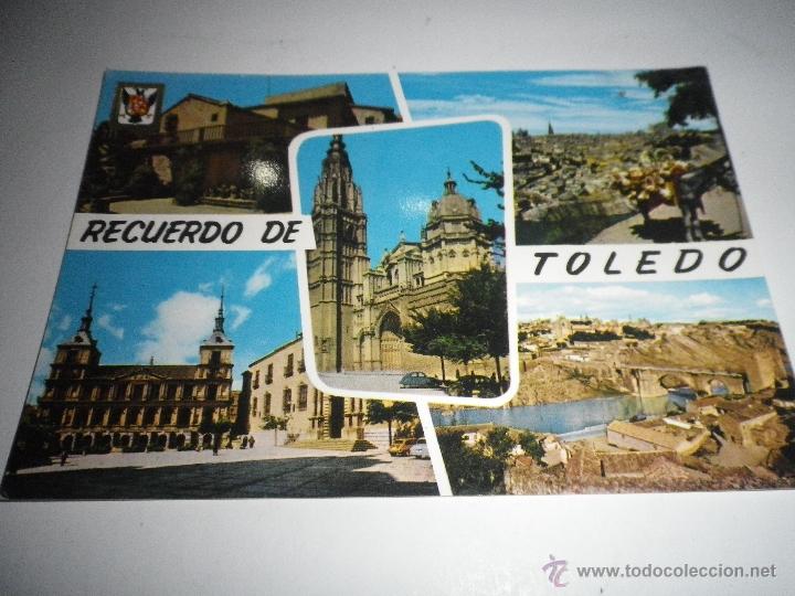 Postkarten: POSTAL RECUERDO DE TOLEDO VISTA VARIAS, SIN CIRCULAR A&Ntilde;OS 60