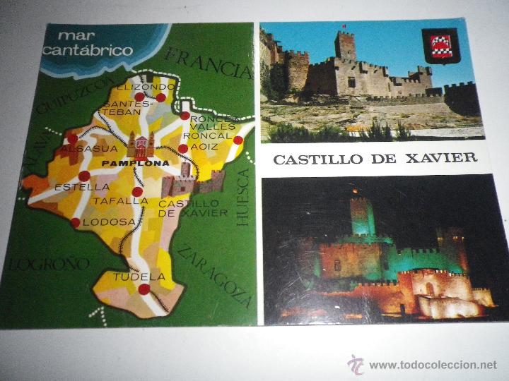 Postales: POSTAL  CASTILLO DE XAVIER , SIN CIRCULAR  A&Ntilde;OS 60 - Foto 1