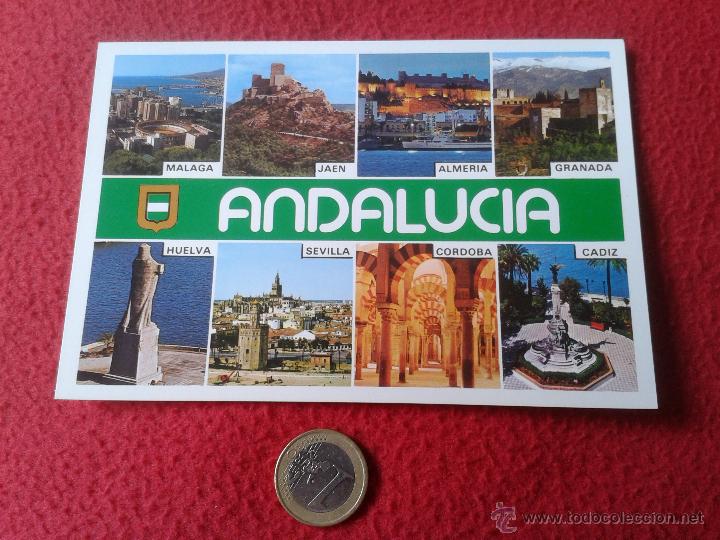 Postais: BONITA POSTAL DE ANDALUCIA DIVERSOS ASPECTOS L. DOMINGUEZ ESCUDO DE ORO FISA N/E N/C N&ordm; 3
