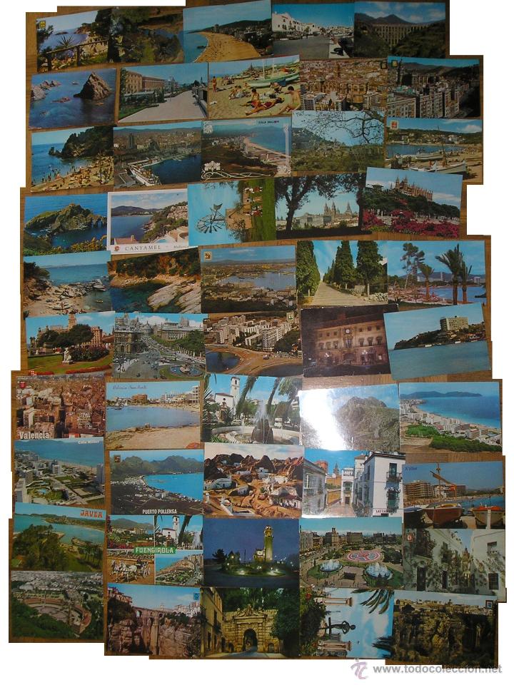 Postales: COLECCION DE 1000 POSTALES DIFERENTES . - Foto 1