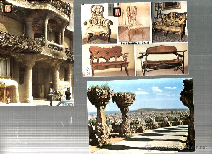 Postales: 15 POSTALES BARCELONA & GAUDI - Foto 2