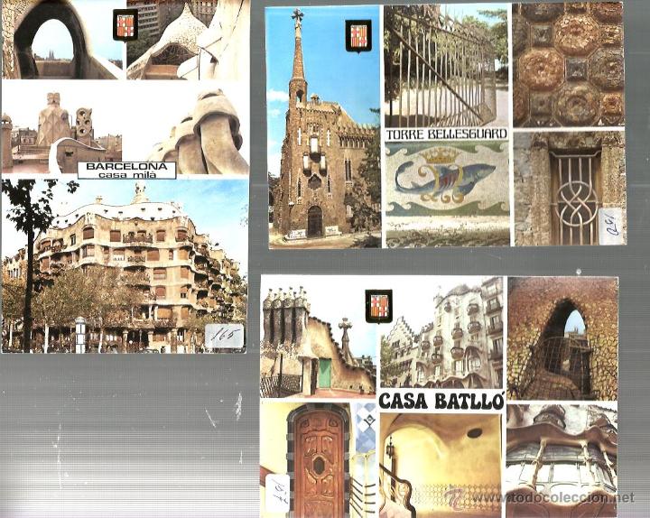 Postales: 15 POSTALES BARCELONA & GAUDI - Foto 3