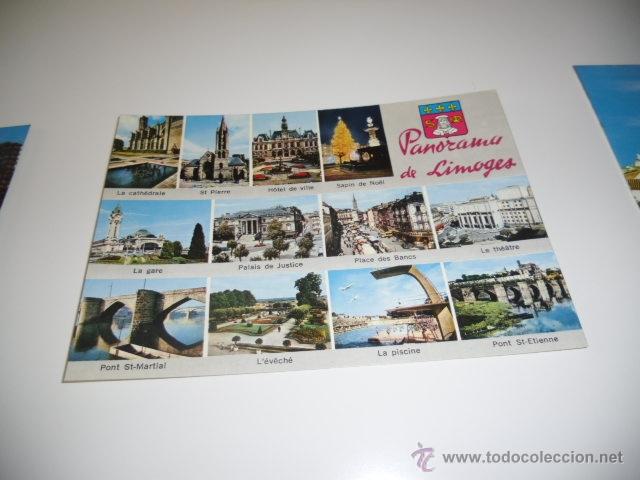 Postales: POSTAL PANORAMA DE LIMOGES - Foto 1
