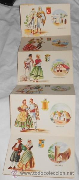 Postales: LOTE DE 6 POSTALES REGIONALES EN FUELLE, ILUSTRADAS POR IRAOLA