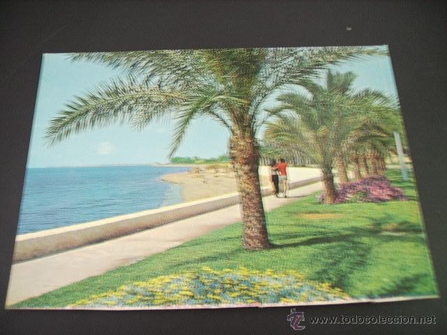 Postales: AGUA DULCE  (ALMERIA)  PASEO MARITIMO - Foto 1
