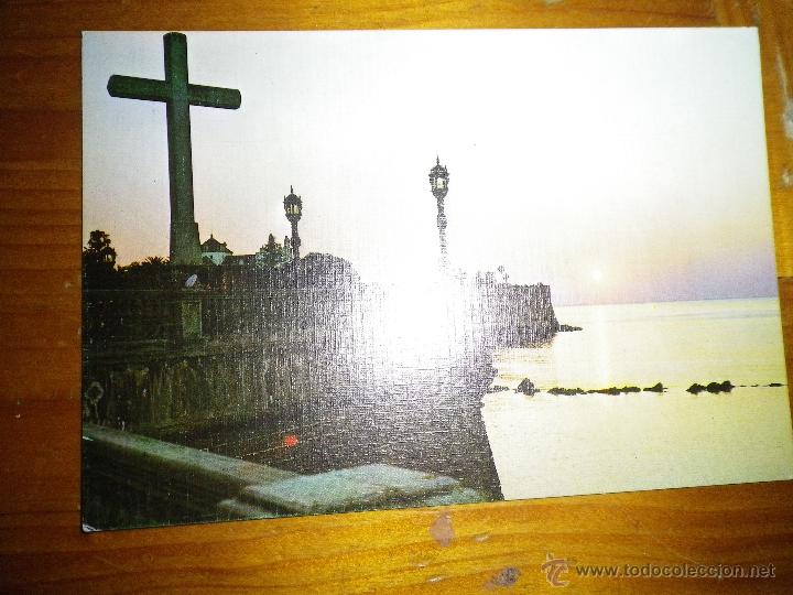 Cartes Postales: POSTAL CADIZ  ALAMEDA  DE APODACA Y CRUZ DE LOS CA&Iacute;DOS SIN CIRCULAR A&Ntilde;OS 70