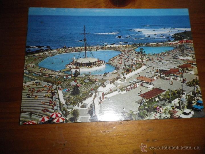 Cartes Postales: POSTAL PUERTO DE LA CRUZ (TENERIFE) PANOR&Aacute;MICA DE LAS PISCINAS COSTA MARTIANEZ SIN CIRCULAR A&Ntilde;OS 70