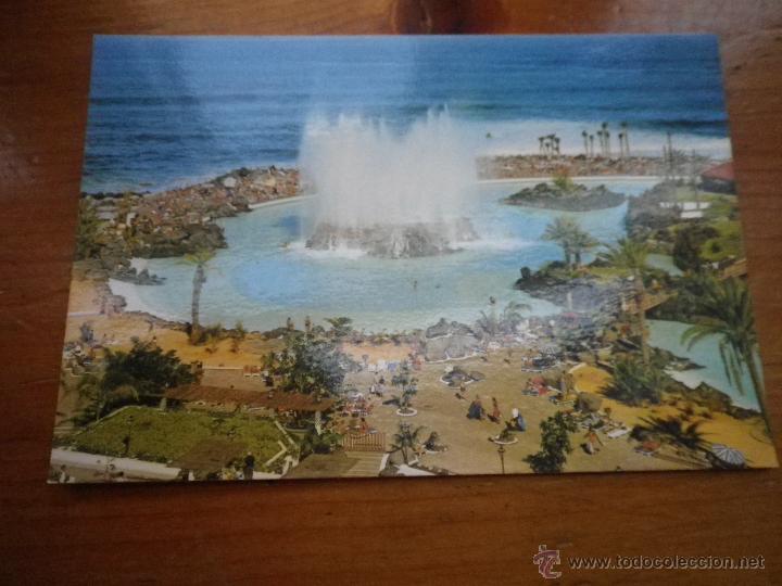 Cartes Postales: POSTAL PUERTO DE LA CRUZ  LAGO MARTIANEZ SIN CIRCULAR A&Ntilde;OS 70