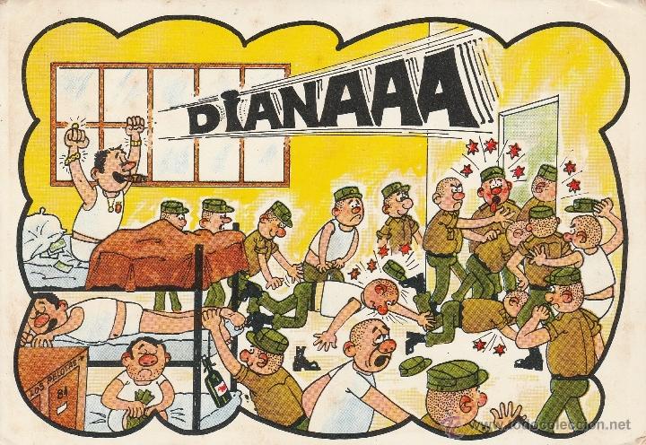 Postales: N&ordm; 14321 POSTAL EJERCITO DIANA DIBUJO - Foto 1