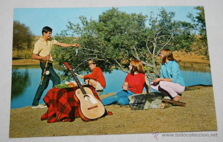 Cartes Postales: BONITA POSTAL VINTAGE - CHICOS DE PICNIC - CYZ