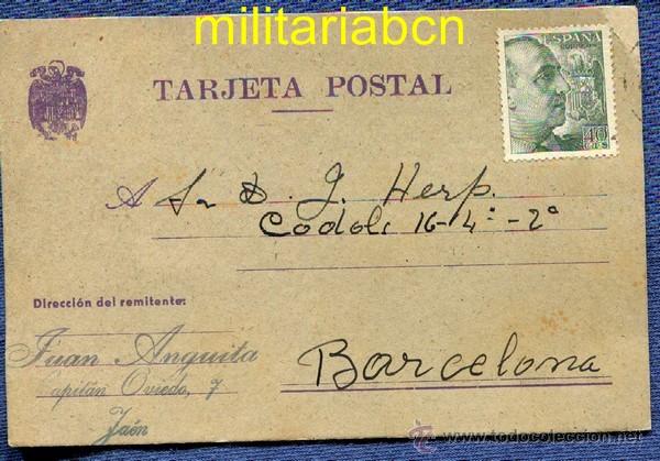 Postales: Postal. Postguerra. - Foto 1