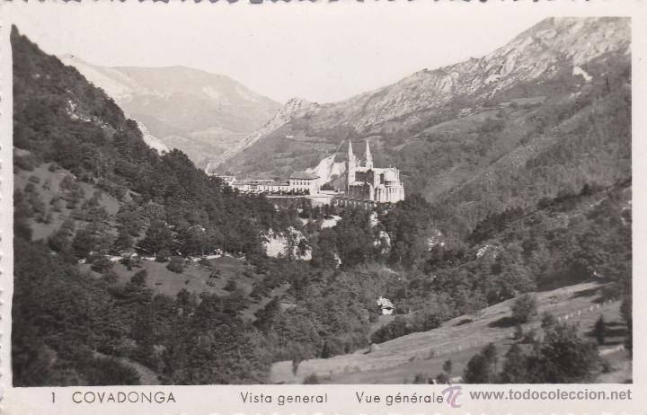 Postales: 1. COVADONGA - VISTA GENERAL. - Foto 1