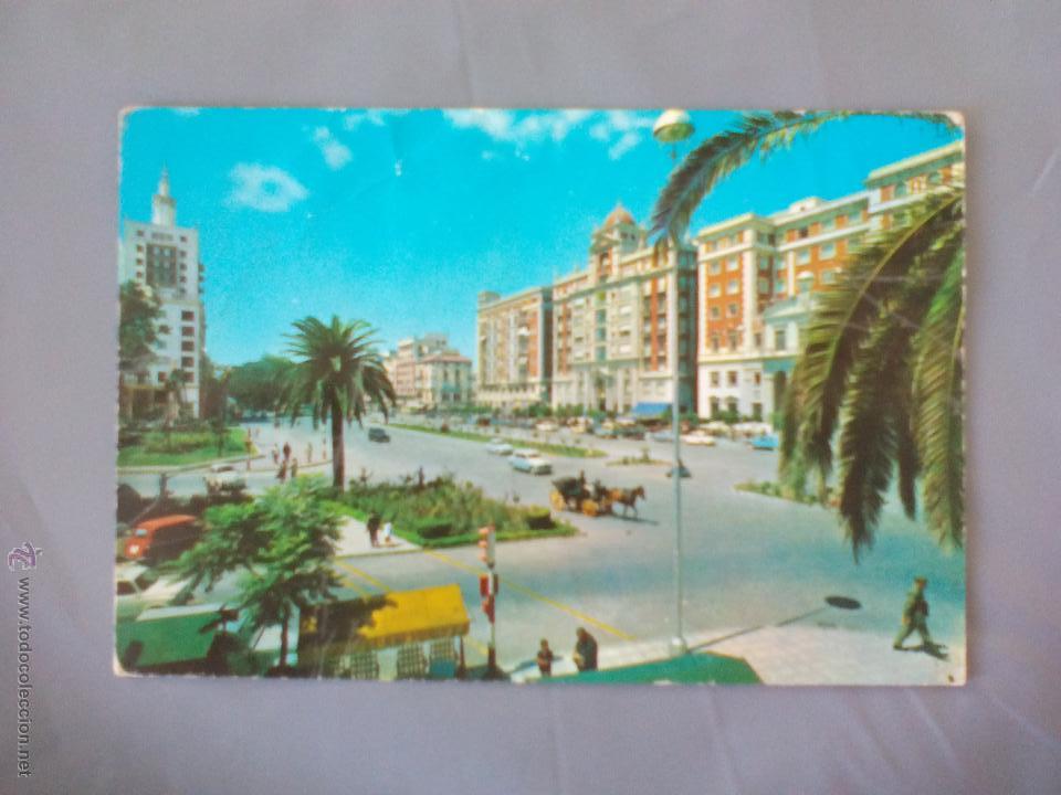 Postales: Postal. M&aacute;laga. Escrita - Foto 1