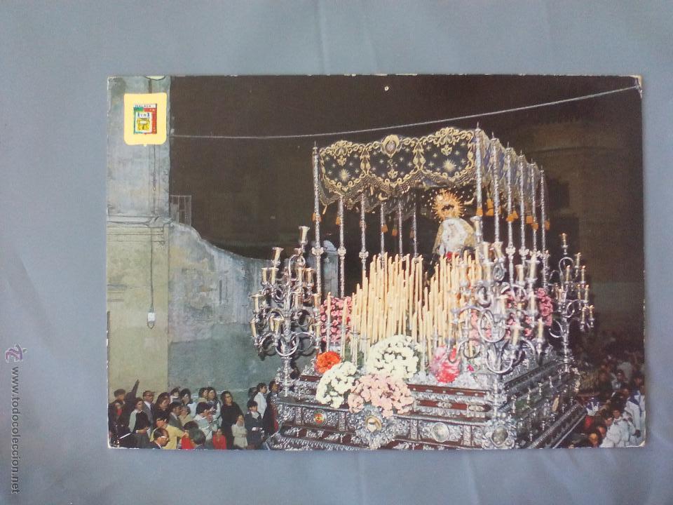Postales: Postal. M&aacute;laga. Semana Santa. Mar&iacute;a sant&iacute;sima de la Estrella - Foto 1