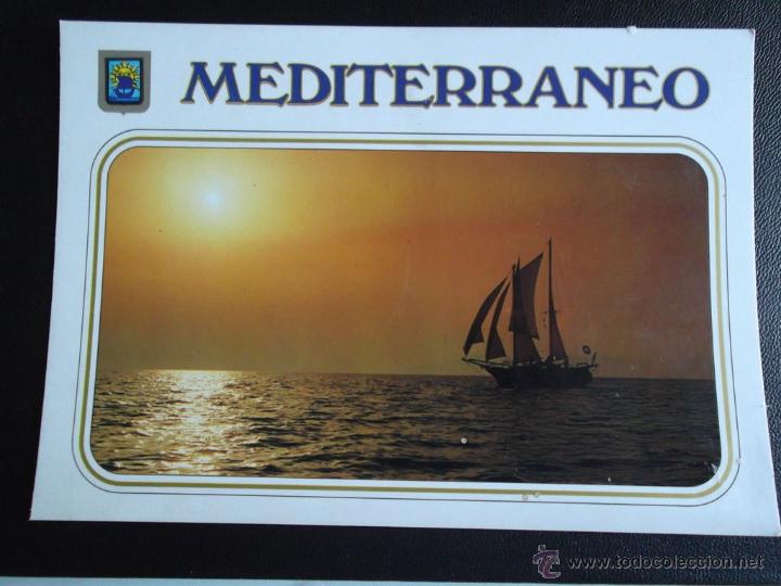 Postcards: Colecci&oacute;n Mediterr&aacute;neo n&ordm; 54. Escudo de Oro. Color y  nueva.