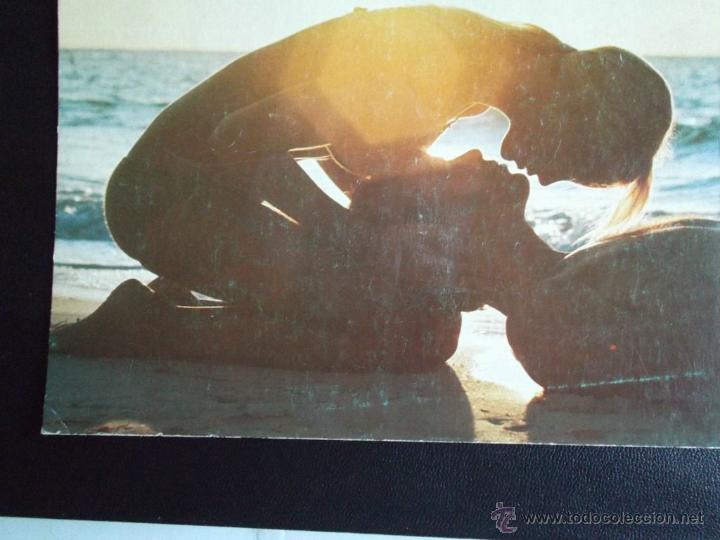 Postcards: Amantes en la playa. AO 35. Soppim. Color y nueva.