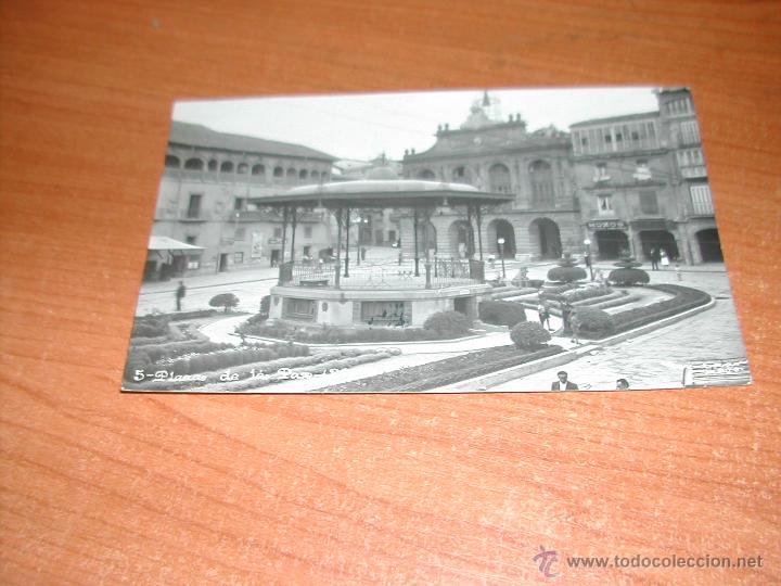 Postais: N&ordm; 5. PLAZA DE LA PAZ. POSTAL ESCRITA. A&Ntilde;OS 1960. 2002.