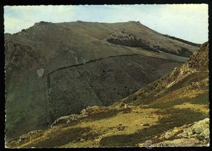 Postkarten: N&ordm; A64 R47 1002 Sommet de La Rhune. Fronti&eacute;re Franco-Espagnole. Ediciones Sofer. Coleurs Naturelles.