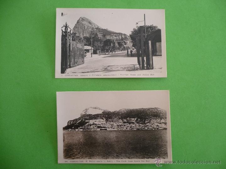 Postales: LOTE DE  POSTALES DE GIBRALTAR ANTIGUAS  - Foto 1