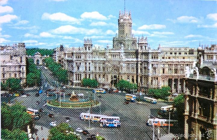 Postales: POSTAL MADRID. PLAZA CIBELES - Foto 1