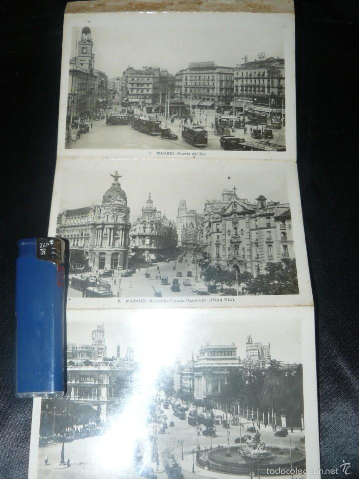 Postales: SEIS POSTALES DE MADRID CAPITAL - DECADA DE LOS 50/60 - Foto 2