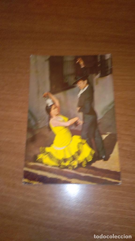 Postales: POSTAL BAILES TIPICOS ESPA&Ntilde;OLES CIRCULADA - Foto 1