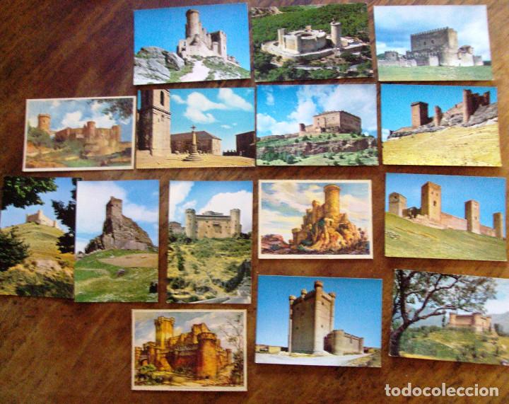 Postales: Lote postales de Castillos de Espa&ntilde;a 15 items - Foto 4
