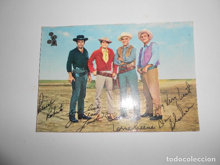 Postales: Postal a&ntilde;os 60. Bonanza - Foto 1