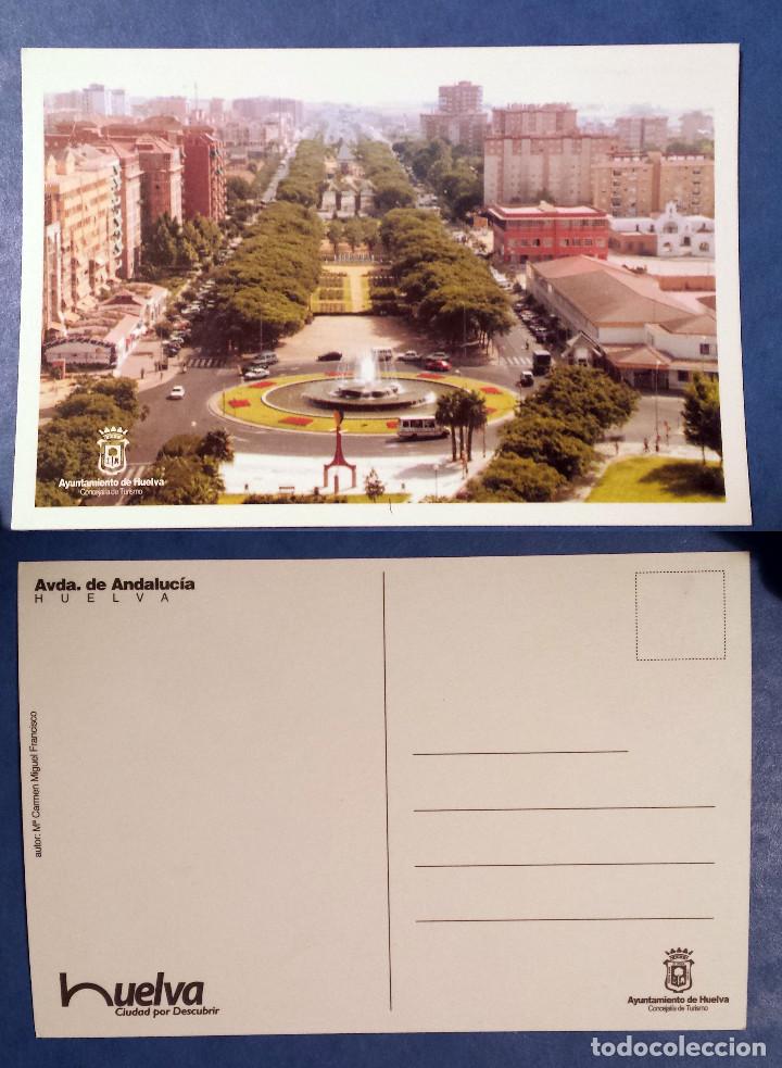 Postales: HUELVA - SPAIN - AVENIDA DE ANDALUCIA - postcard - Foto 1
