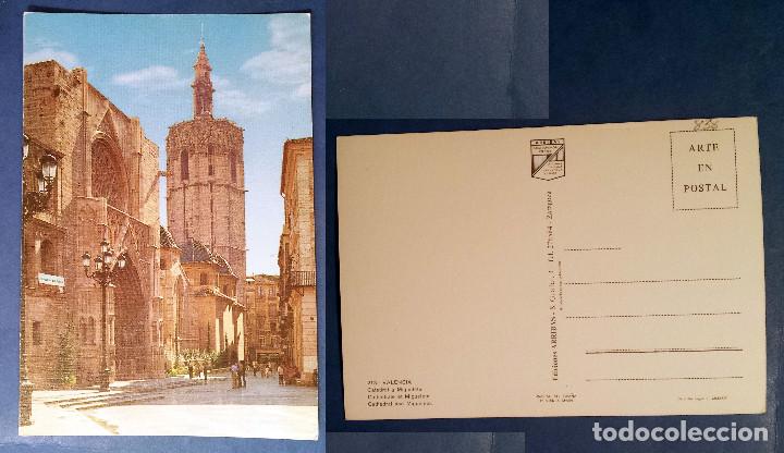 Postales: VALENCIA - CATEDRAL Y MIGUELETE - SPAIN - postcard - Foto 1