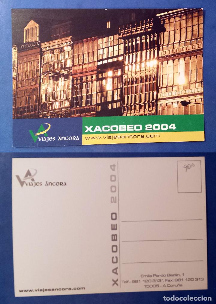 Postales: XACOBEO 2004 - VIAJES &Aacute;NCORA - postcard - Foto 1