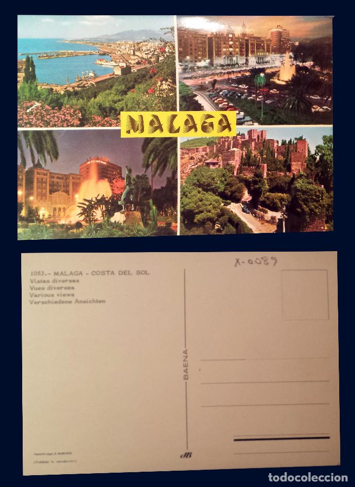 Postales: MALAGA - COSTA DEL SOL - SPAIN - postcard - Foto 1