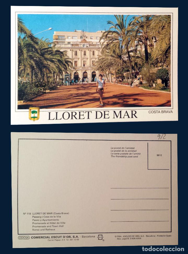 Postales: LLORET DE MAR- COSTA BRAVA - SPAIN - postcard - Foto 1