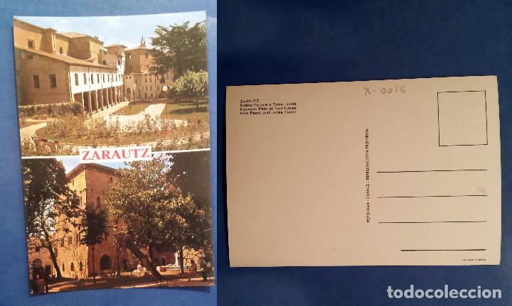 Postales: ZARAUTZ - NUEVO PARQUE Y TORRE LUCEA - SPAIN - Postcard - Foto 1