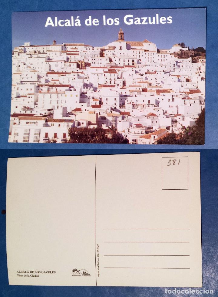 Cartes Postales: ALCAL&Aacute; DE LOS GAZULES - VISTA DE LA CIUDAD - SPAIN - postcard