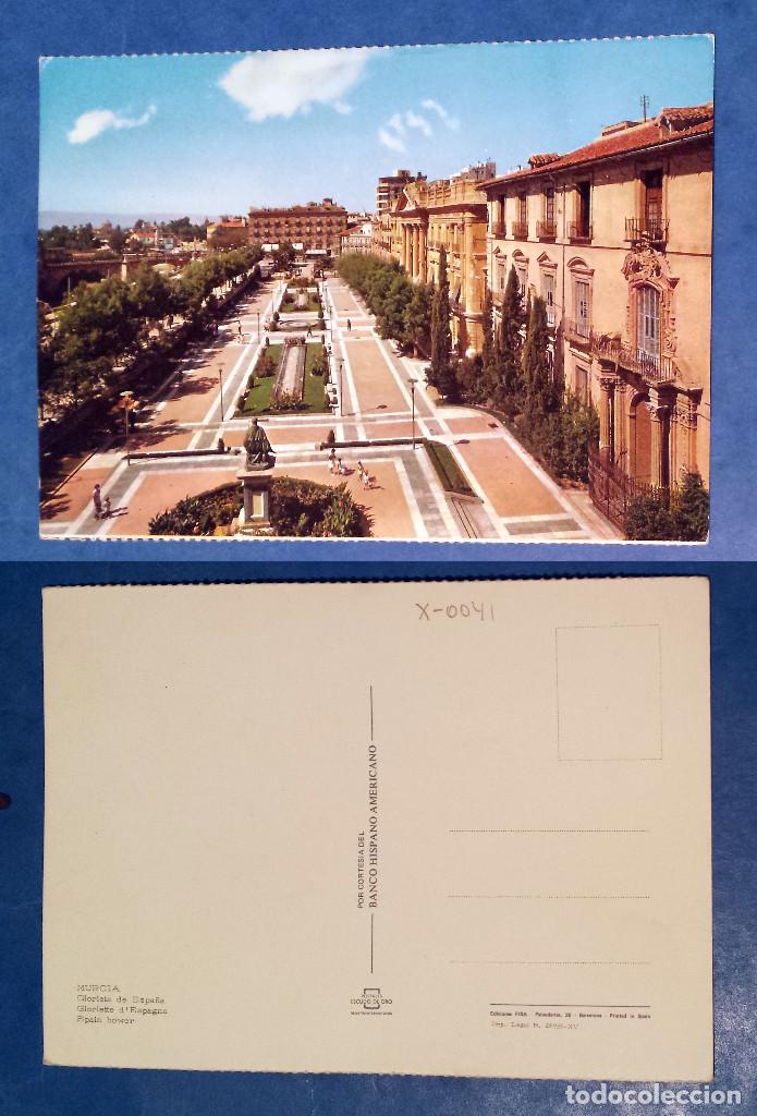 Postales: MURCIA - GLORIETA DE ESPA&Ntilde;A - Postcard - Foto 1
