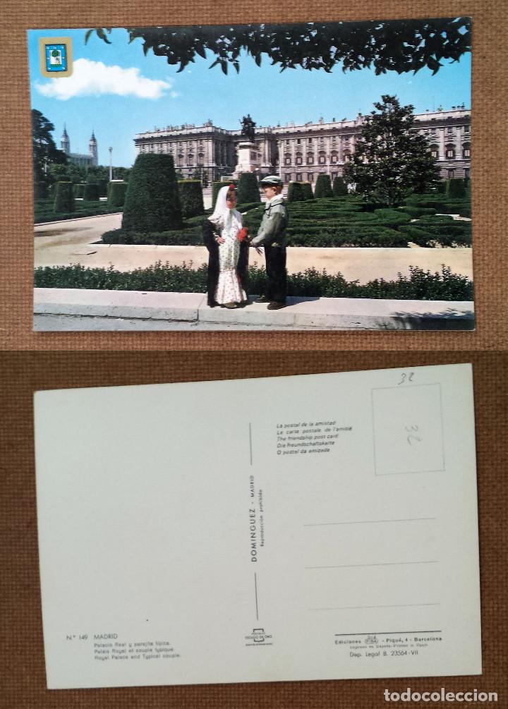 Postales: MADRID - PALACIO REAL - SPAIN - postcard - Foto 1