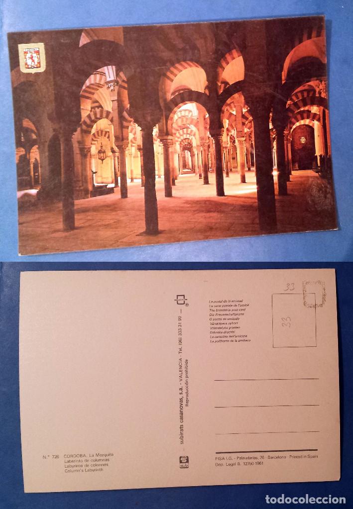 Postcards: CORDOBA - MEZQUITA - SPAIN - postcard