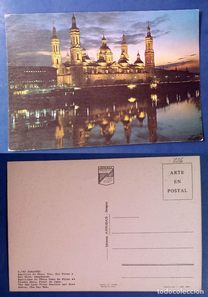 Postales: ZARAGOZA - BASILICA DEL PILAR - SPAIN - postcard - Foto 1