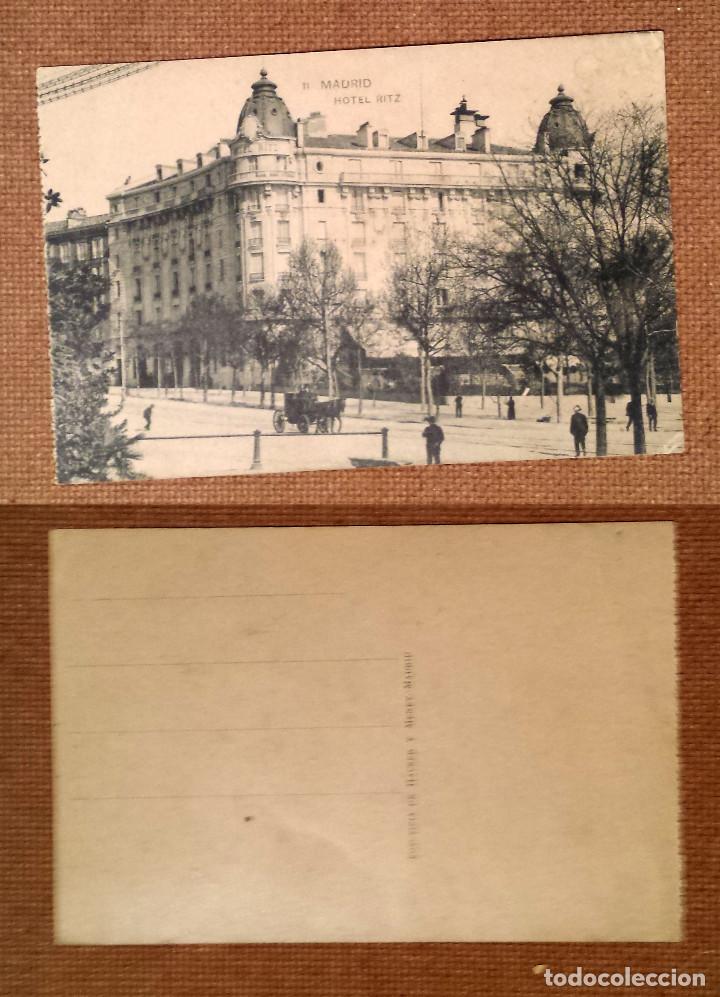 Postales: MADRID - HOTEL RITZ - SPAIN - Postcard - Foto 1