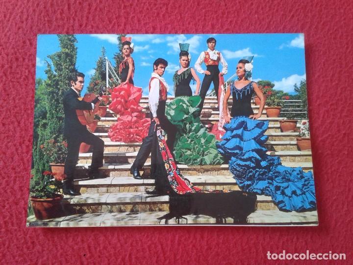 Postkarten: POSTAL POSTCARD POST CARD FOLKLORE ESPA&Ntilde;OL BALLET DE LUIS PR&Iacute;NCIPE. ESPA&Ntilde;A SPAIN. ESCALERAS.BAILAORA