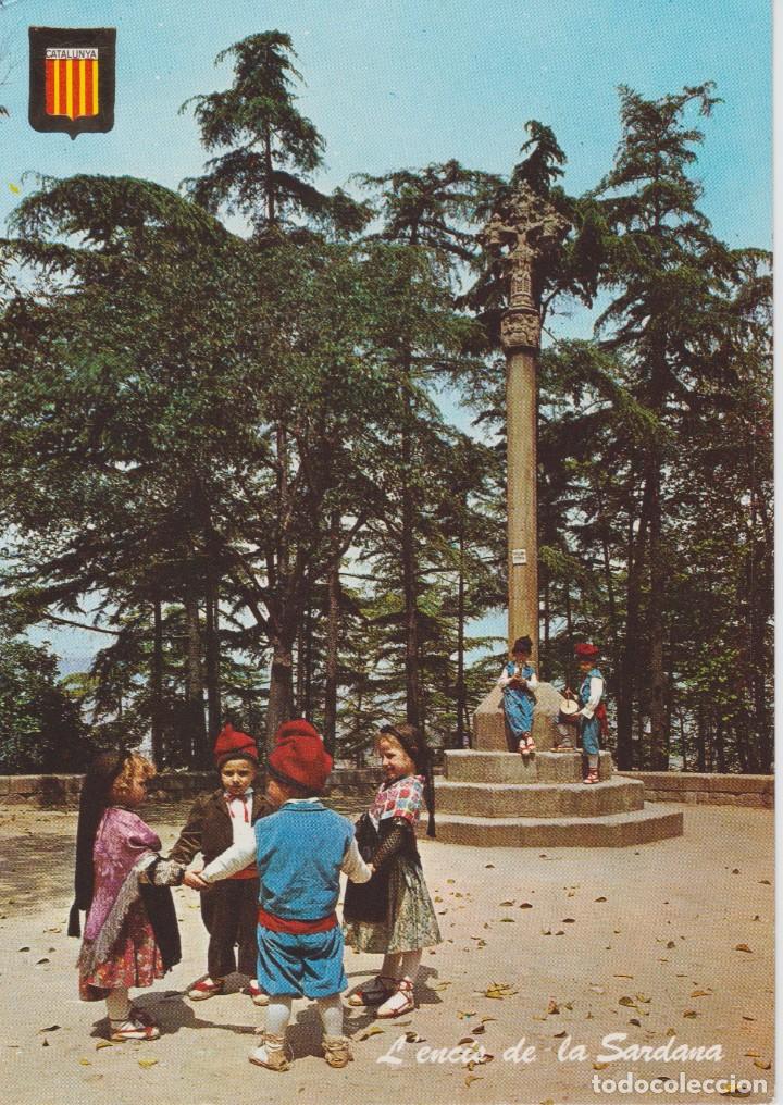 Postkarten: (11) CATALUNYA TIPICA. L'ENCIS DE LA SARDANA .. NI&Ntilde;OS CON TRAJE TIPICO