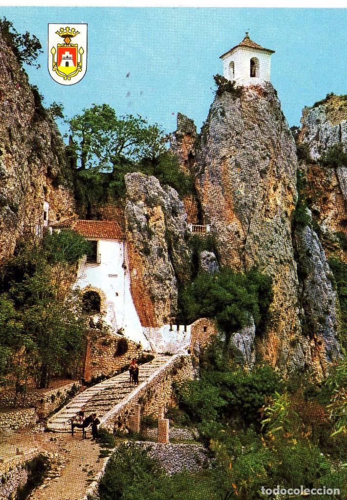 Postais: CASTELL DE GUADALEST (ALICANTE) FOTO HERMANOS GALIANA N&ordm;12